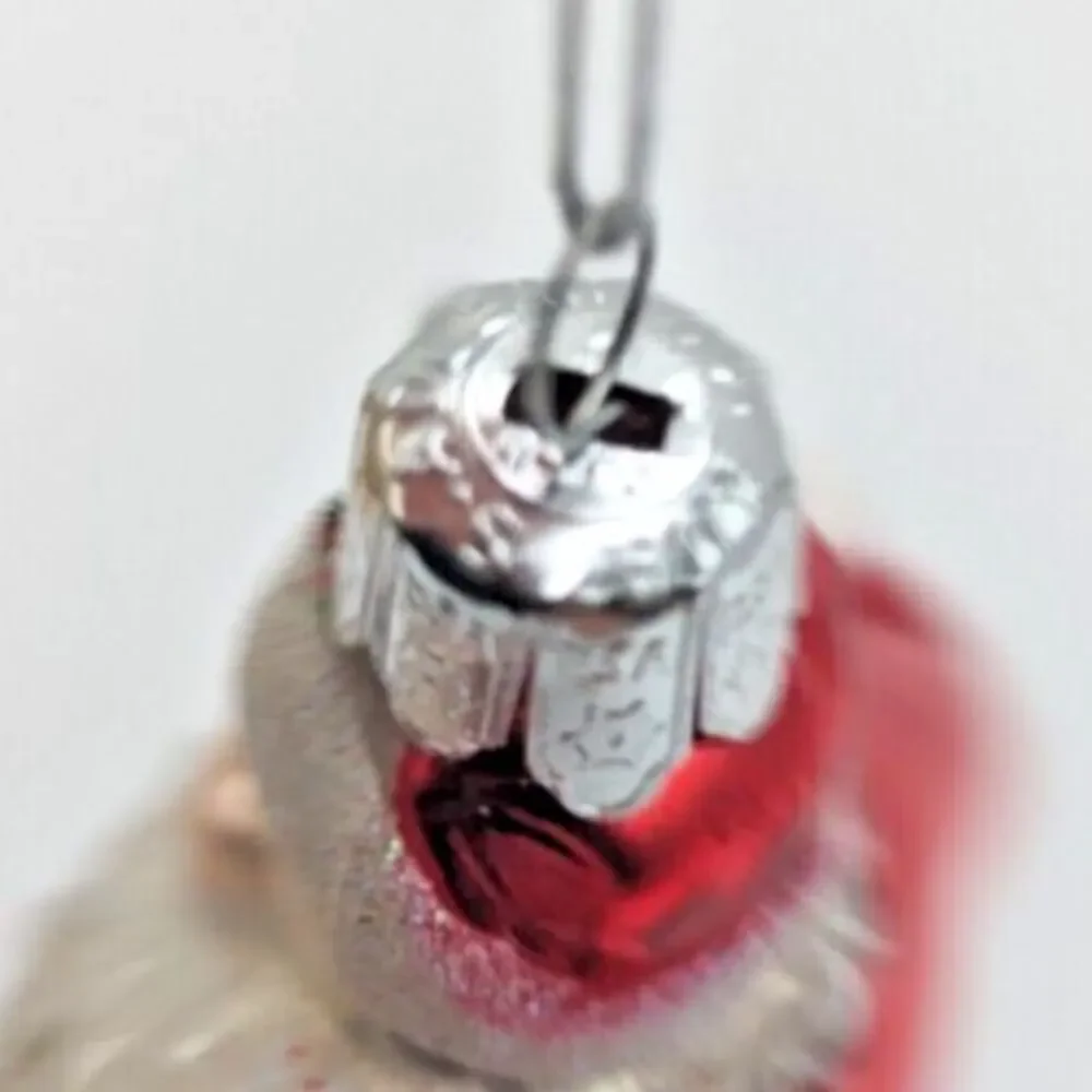Coca-Cola‎ Kurt Adler Glass Santa Holding 6-Packs Holiday Christmas Ornament